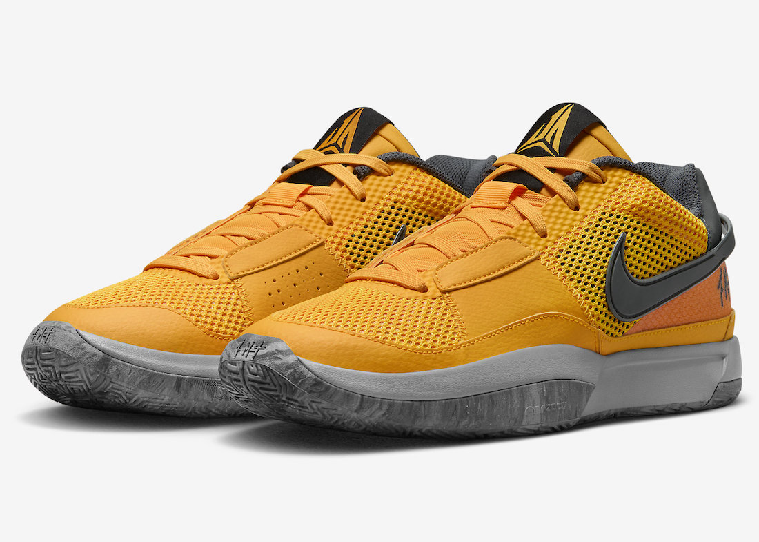 Nike,Ja 1,Laser Orange,FV1281- 夏日球场绝配!Nike JA 1 新配色曝光! Nike,Ja 1,Laser Orange,FV1281- 夏日球场绝配!Nike JA 1 新配色曝光!