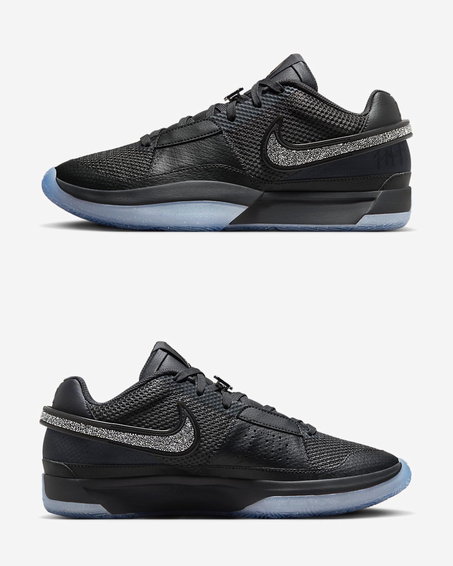 Nike Ja 1 钻石 Swoosh 太奢侈!全新 JA1 实物图曝光! Nike Ja 1 钻石 Swoosh 太奢侈!全新 JA1 实物图曝光!