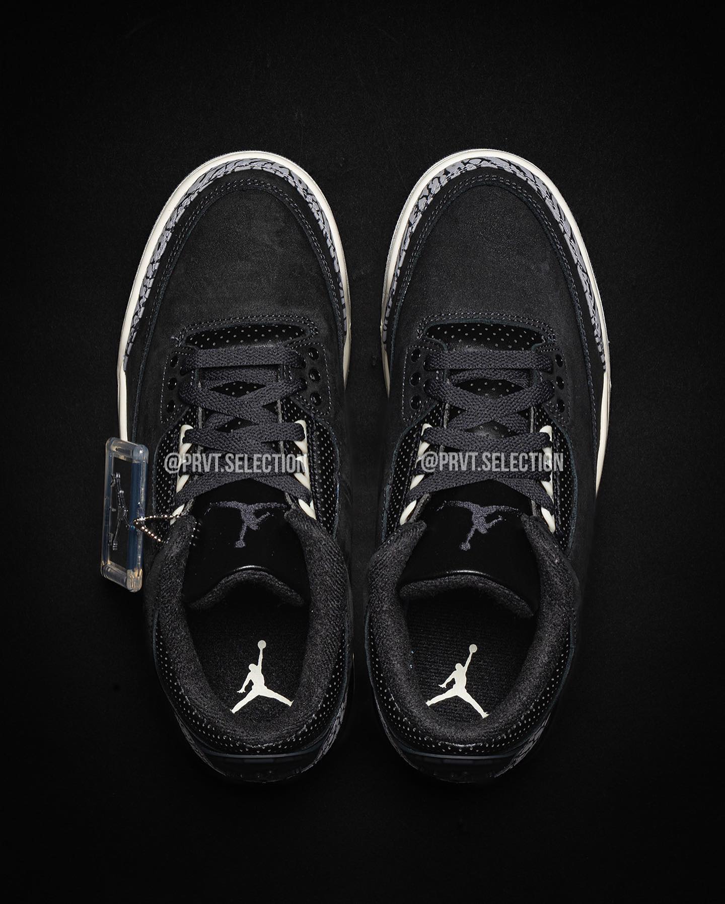 CK9246-001,Off Noir,WMNS,Air J 「黑水泥 2.0」AJ3 实物泄露!竟然比 OG 质感还要好! CK9246-001,Off Noir,WMNS,Air J 「黑水泥 2.0」AJ3 实物泄露!竟然比 OG 质感还要好!