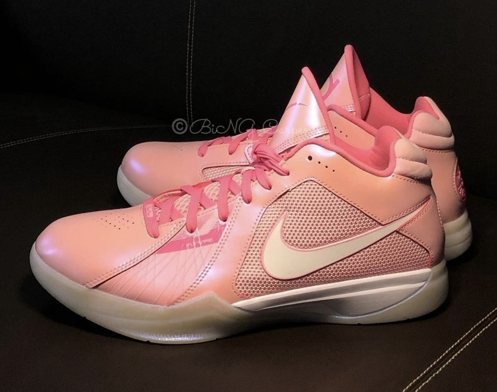 Nike,KD3,Aunt Pearl,FJ0892-600 又一双 Nike「抗乳腺癌」复刻!发售信息曝光! Nike,KD3,Aunt Pearl,FJ0892-600 又一双 Nike「抗乳腺癌」复刻!发售信息曝光!