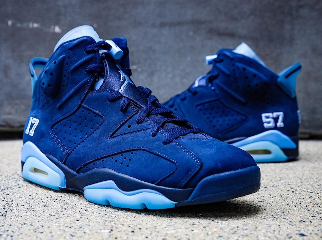 Air Jordan 6,UNC Championship 冠军 PE!「超限量」Air Jordan 6 实物曝光! Air Jordan 6,UNC Championship 冠军 PE!「超限量」Air Jordan 6 实物曝光!