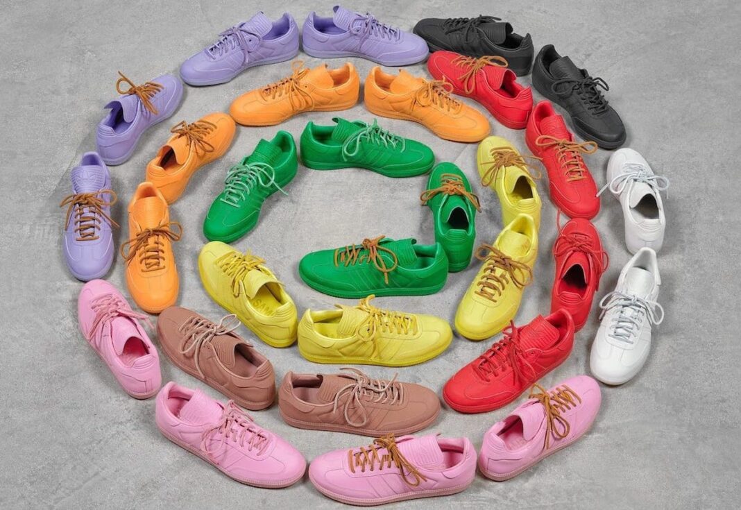 Pharrell,adidas Humanrace Samb 打翻调色盘!菲董新联名发售日期确定! Pharrell,adidas Humanrace Samb 打翻调色盘!菲董新联名发售日期确定!
