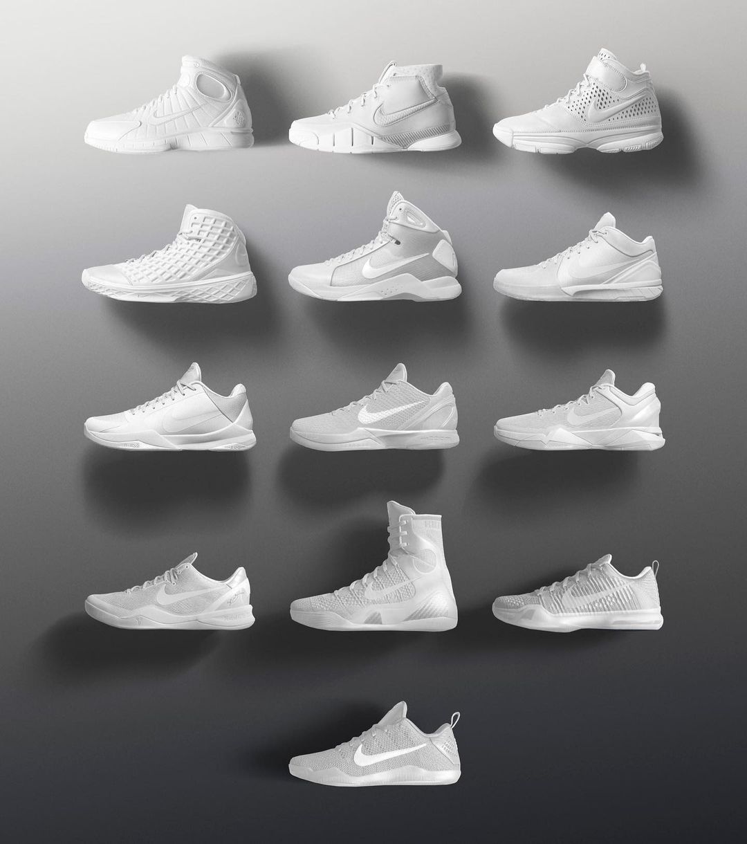 Nike,Kobe 8 纯白 Kobe 8 市价小 4K!下一个要复刻的你选哪双? Nike,Kobe 8 纯白 Kobe 8 市价小 4K!下一个要复刻的你选哪双?