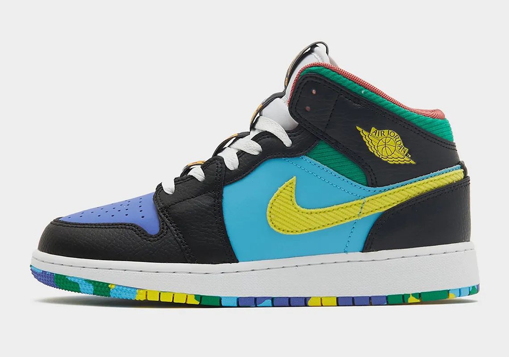 六冠王,Air Jordan 1 Mid 「六冠王」AJ1 实物泄露!每一块鞋面都藏着故事! 六冠王,Air Jordan 1 Mid 「六冠王」AJ1 实物泄露!每一块鞋面都藏着故事!