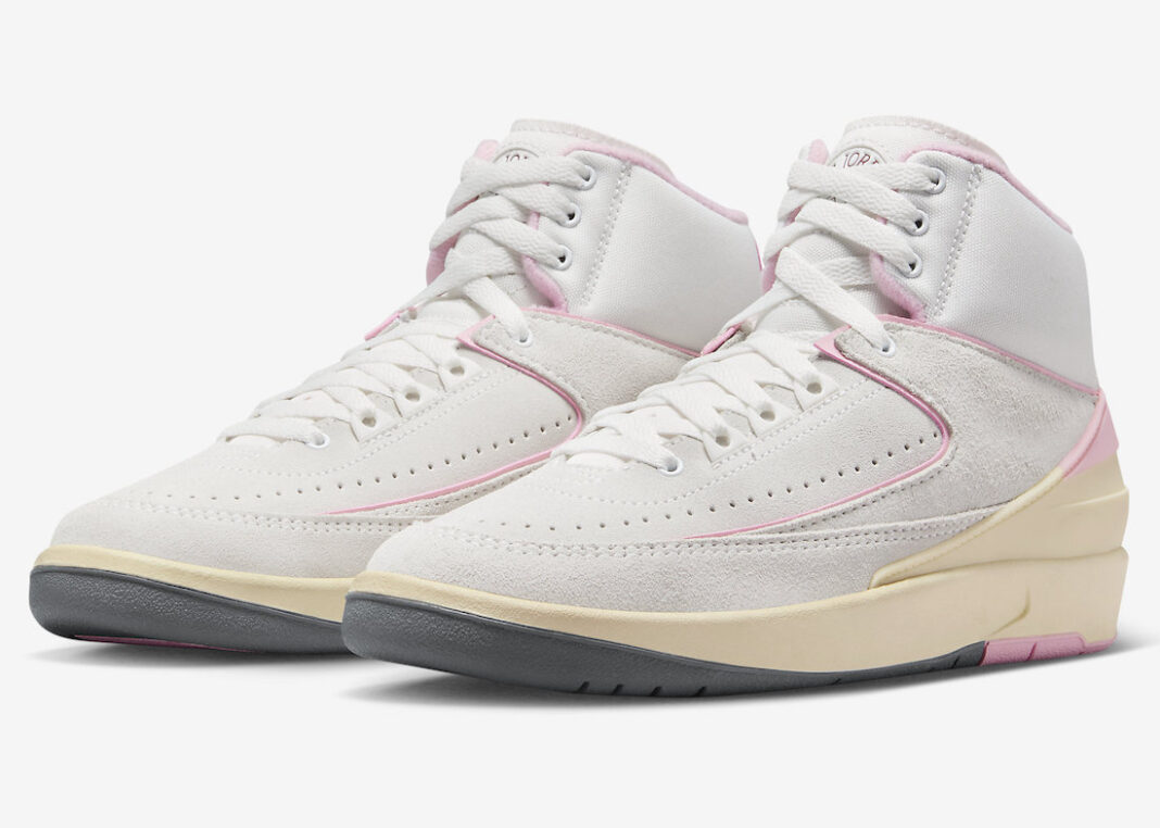 AJ2,Air Jordan 2 WMNS,Soft Pin 质感难得一见!又一双猛男粉 AJ2 曝光! AJ2,Air Jordan 2 WMNS,Soft Pin 质感难得一见!又一双猛男粉 AJ2 曝光!