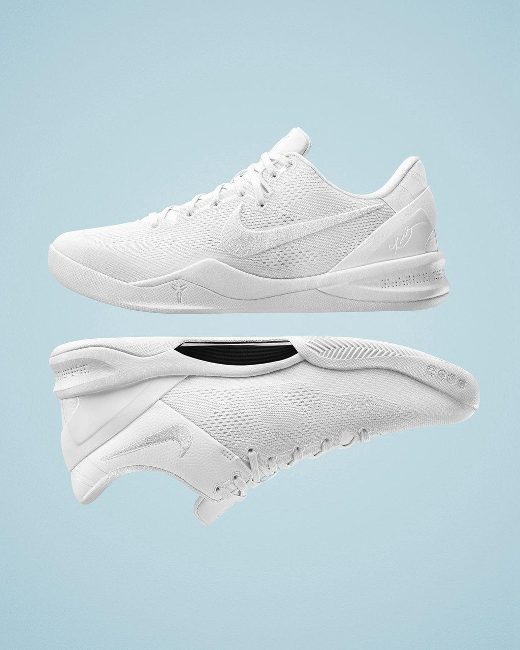 定制,Protro,Kobe 8,Nike 纯白 Kobe 8 隐藏玩法解锁!网友:真的美如画! 定制,Protro,Kobe 8,Nike 纯白 Kobe 8 隐藏玩法解锁!网友:真的美如画!