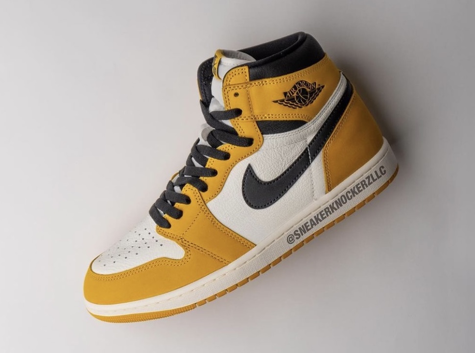 Air Jordan 1 High OG,Yellow Oc 鞋舌标签有点特别!新配色 AJ1 实物曝光! Air Jordan 1 High OG,Yellow Oc 鞋舌标签有点特别!新配色 AJ1 实物曝光!