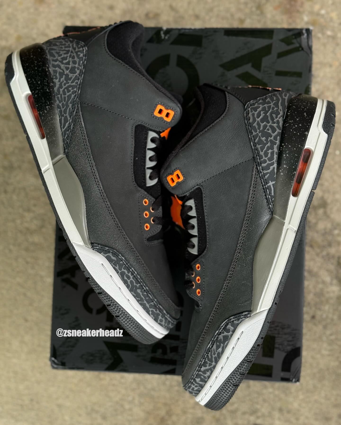 CT8532-080,Fear,Air Jordan 3,A 「恐惧」AJ3 最新实物!特殊鞋盒亮相! CT8532-080,Fear,Air Jordan 3,A 「恐惧」AJ3 最新实物!特殊鞋盒亮相!