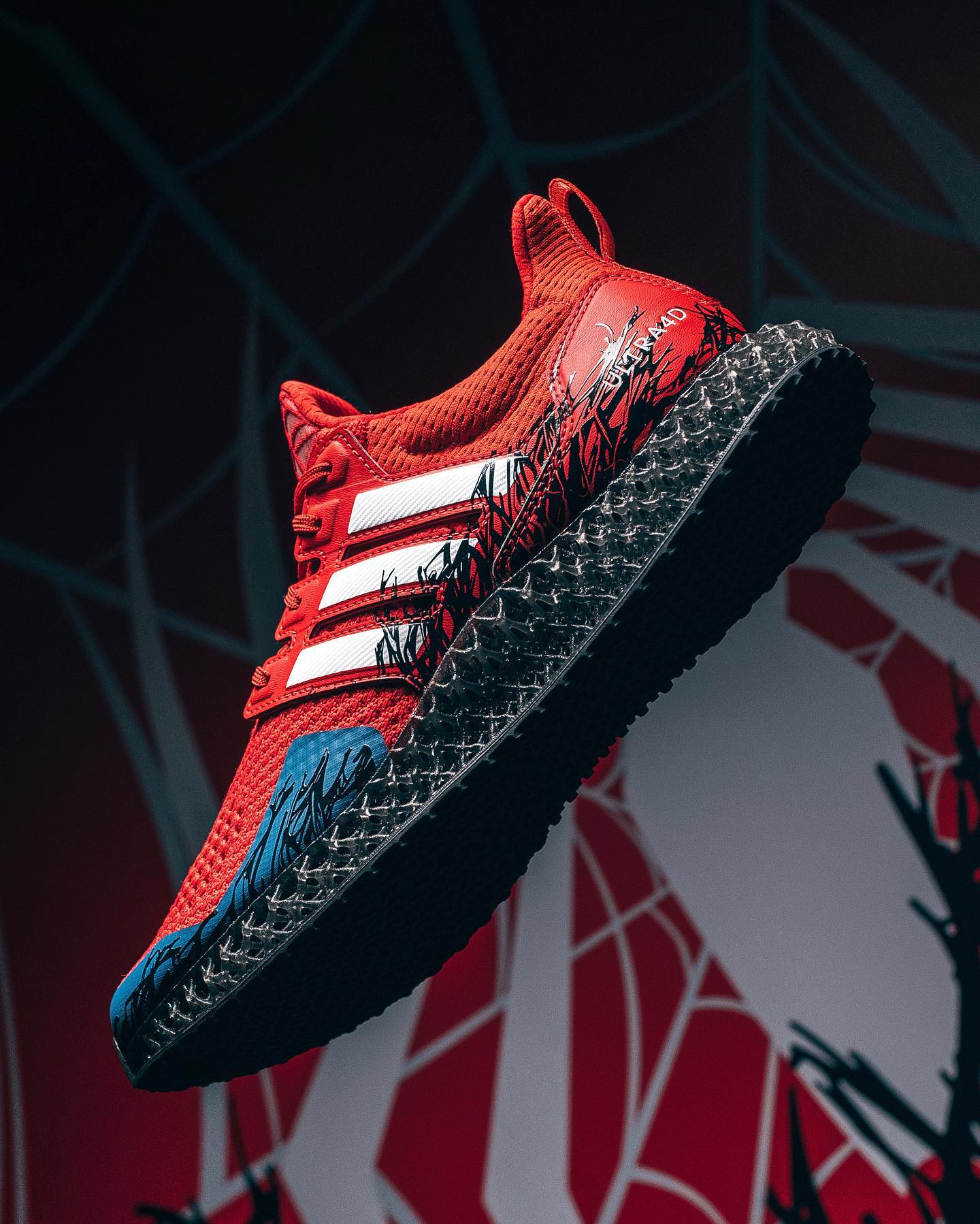 adidas Ultra 4D,Spider-Man 2,I 蜘蛛侠 x 阿迪全新联名!居然是这个鞋型! adidas Ultra 4D,Spider-Man 2,I 蜘蛛侠 x 阿迪全新联名!居然是这个鞋型!