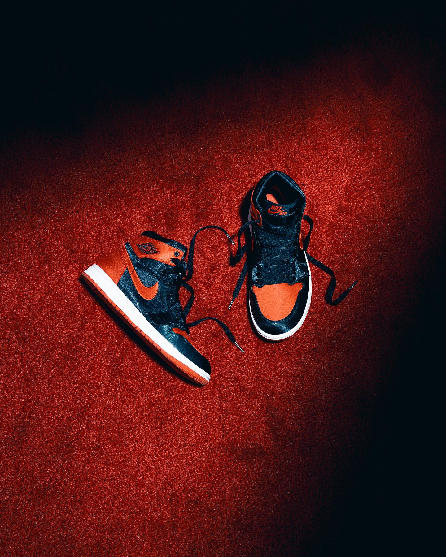 AJ1,Air Jordan 1 High OG,Satin 「丝绸禁穿」AJ1 最新上脚图!看完更想要! AJ1,Air Jordan 1 High OG,Satin 「丝绸禁穿」AJ1 最新上脚图!看完更想要!