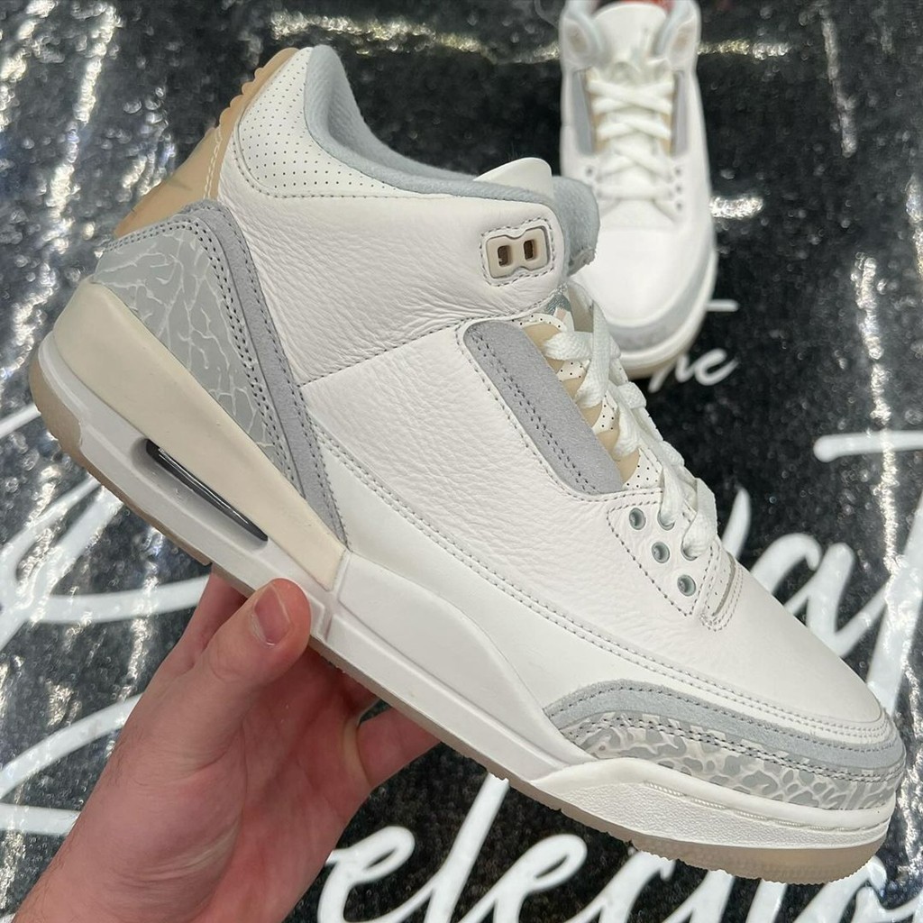 Air Jordan 3 Craft,Ivory AMM 平替!这双全新 AJ3 后跟有点东西! Air Jordan 3 Craft,Ivory AMM 平替!这双全新 AJ3 后跟有点东西!