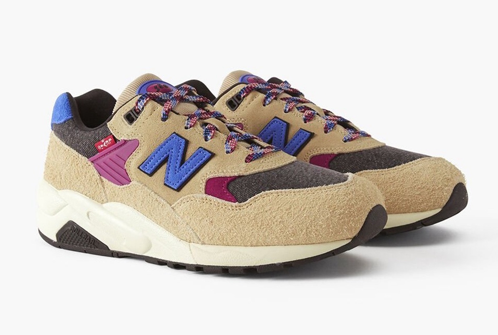 Levis,New Banalce,580 Levis x NB 联名鞋曝光!下月就发售! Levis,New Banalce,580 Levis x NB 联名鞋曝光!下月就发售!