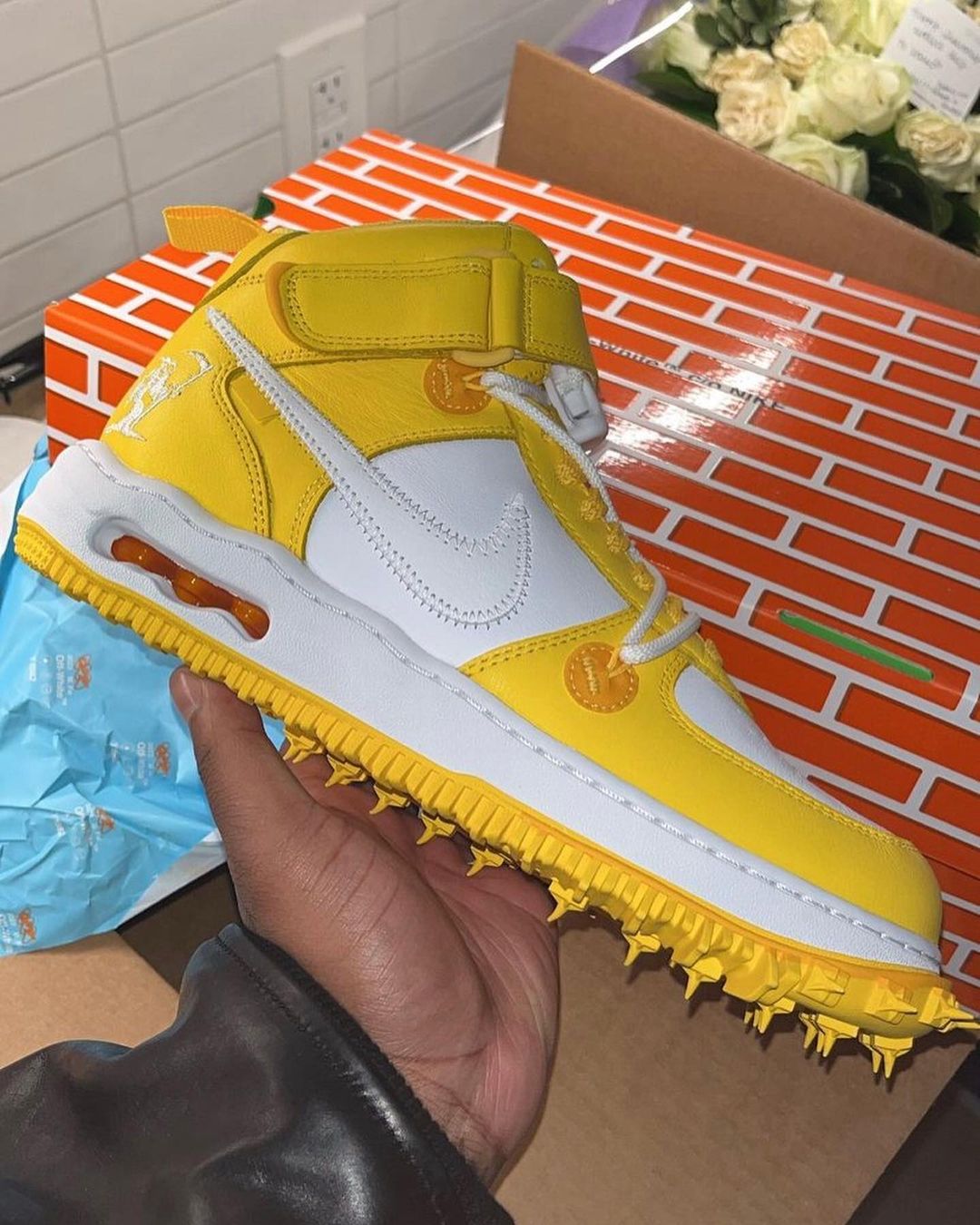 DR0500-101,Air Force 1 Mid,Nik OW x Nike 新鞋下周登场!颜值不低! DR0500-101,Air Force 1 Mid,Nik OW x Nike 新鞋下周登场!颜值不低!