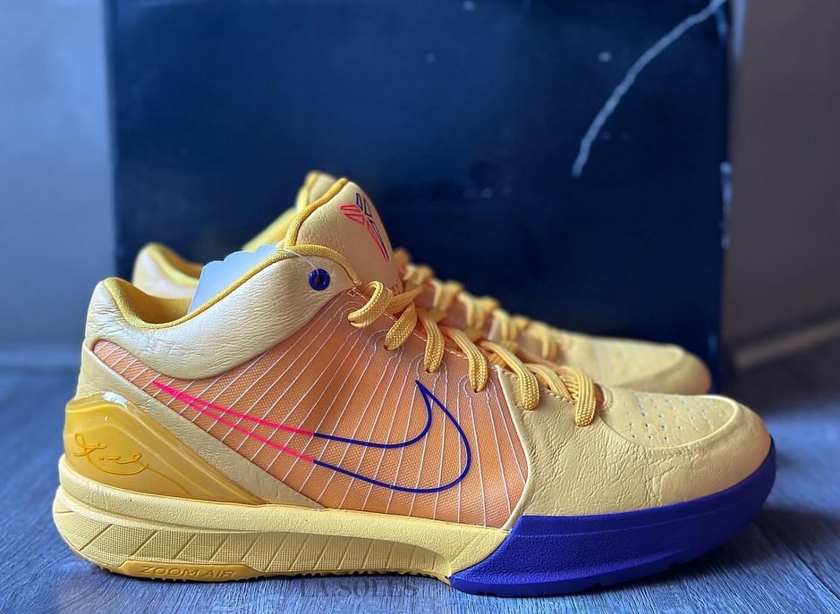 Nike Kobe 4 Protro,Lakers 湖人 Kobe 4 实物泄露!颜值你打几分? Nike Kobe 4 Protro,Lakers 湖人 Kobe 4 实物泄露!颜值你打几分?