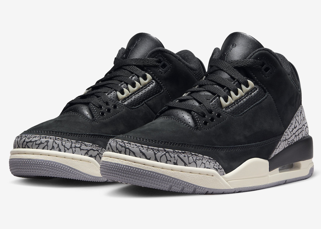 Air Jordan 3,WMNS,Off Noir,CK9 AJ3「黑水泥」出 2.0 了!日期确定! Air Jordan 3,WMNS,Off Noir,CK9 AJ3「黑水泥」出 2.0 了!日期确定!