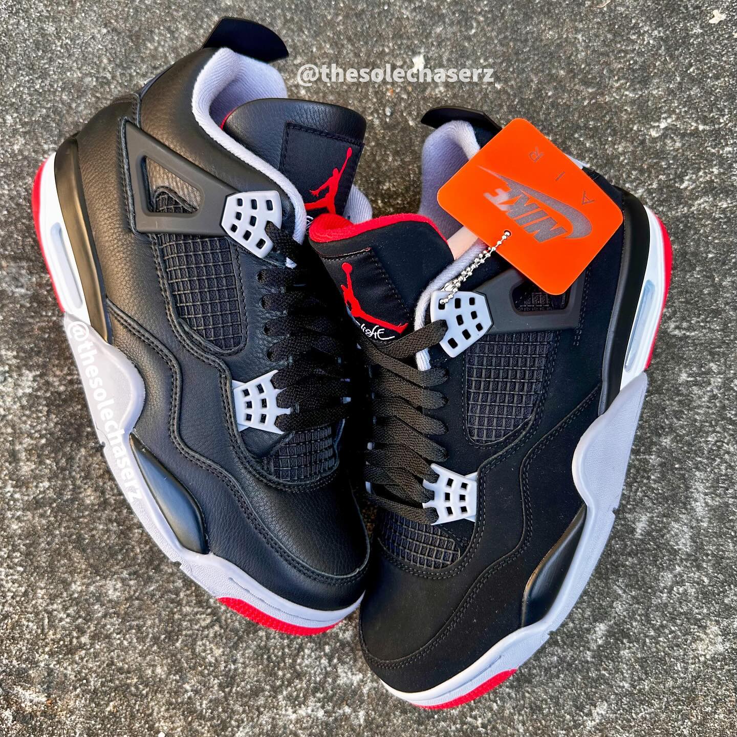 AJ4,Air Jordan 4,Bred Reimagin 「黑红」AJ4 新旧对比!你更爱哪双? AJ4,Air Jordan 4,Bred Reimagin 「黑红」AJ4 新旧对比!你更爱哪双?
