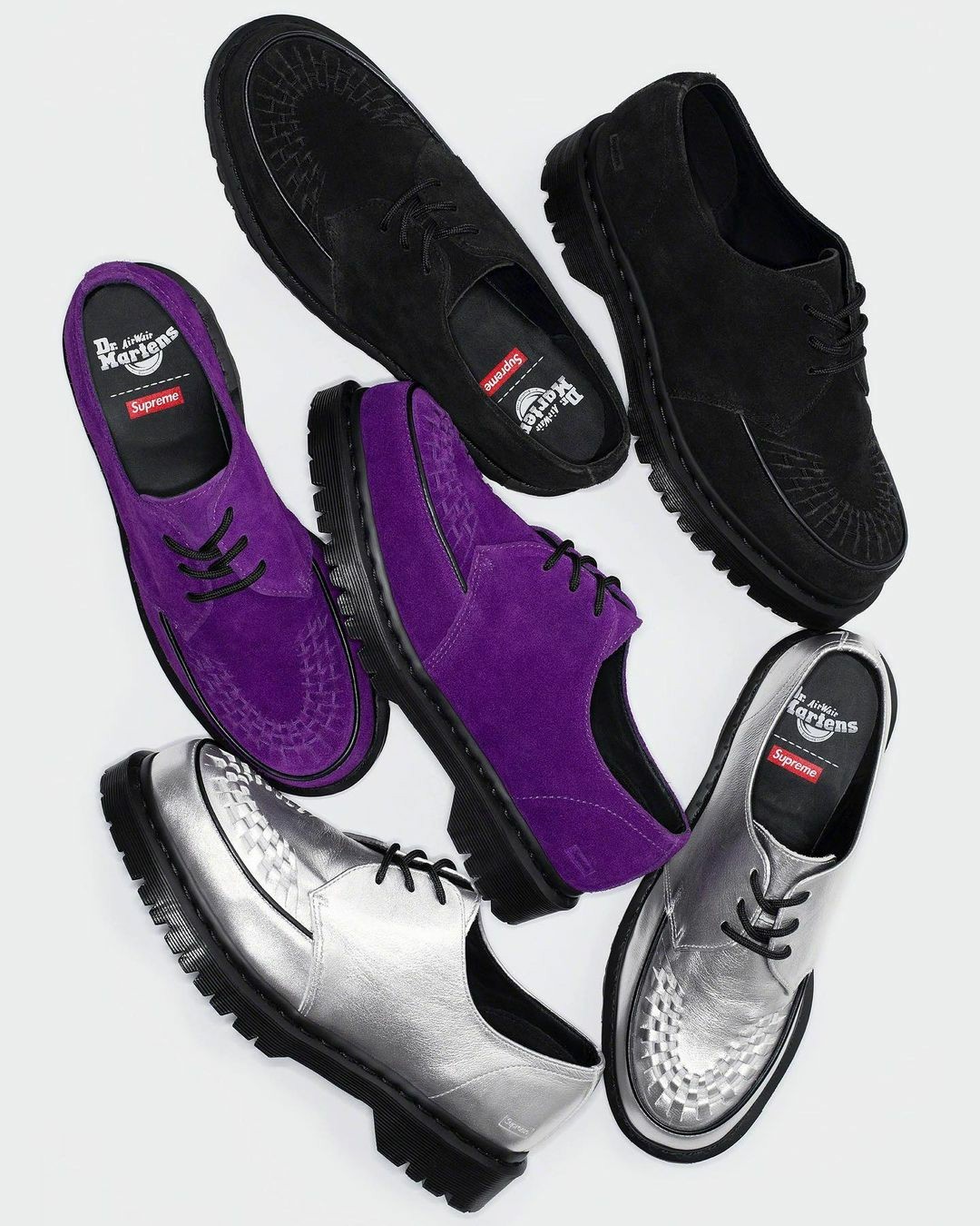 Supreme,Dr. Martens Supreme 最新联名鞋曝光!编织鞋面有点帅! Supreme,Dr. Martens Supreme 最新联名鞋曝光!编织鞋面有点帅!