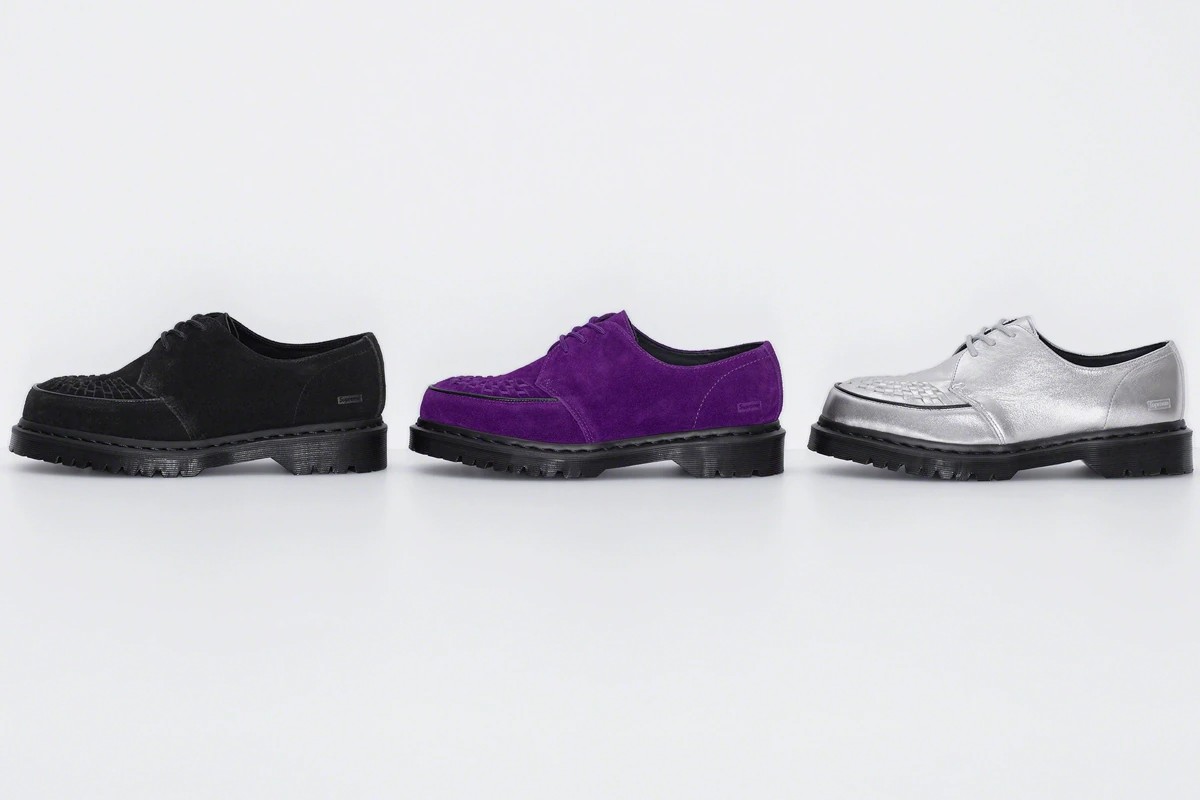 Supreme,Dr. Martens Supreme 最新联名鞋曝光!编织鞋面有点帅! Supreme,Dr. Martens Supreme 最新联名鞋曝光!编织鞋面有点帅!