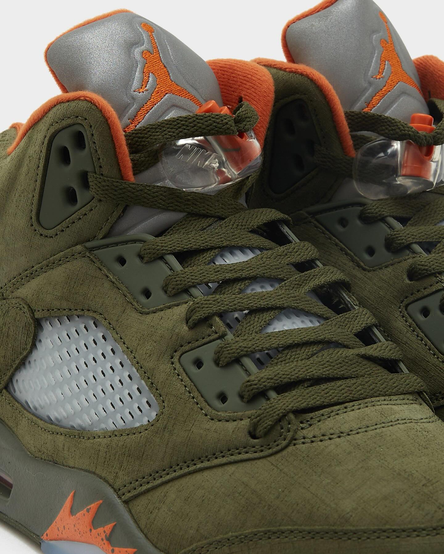 Air Jordan 5,Olive,DD0587-308 「橄榄绿」AJ5 最新实物泄露!配色有秋冬内味儿! Air Jordan 5,Olive,DD0587-308 「橄榄绿」AJ5 最新实物泄露!配色有秋冬内味儿!