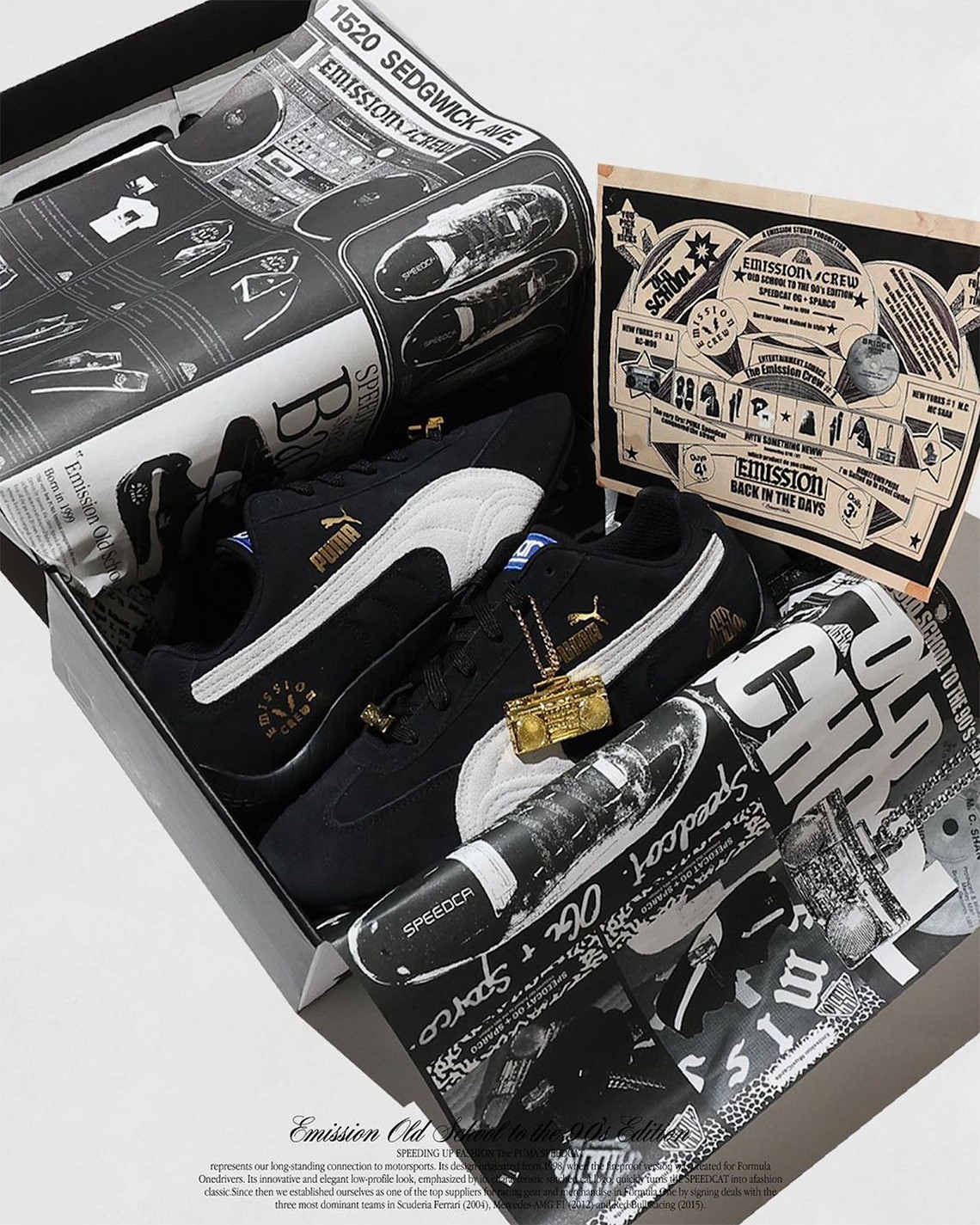 Emission,PUMA Speedcat,Sparco 满身嘻哈元素!全新 Emission x PUMA 来了! Emission,PUMA Speedcat,Sparco 满身嘻哈元素!全新 Emission x PUMA 来了!