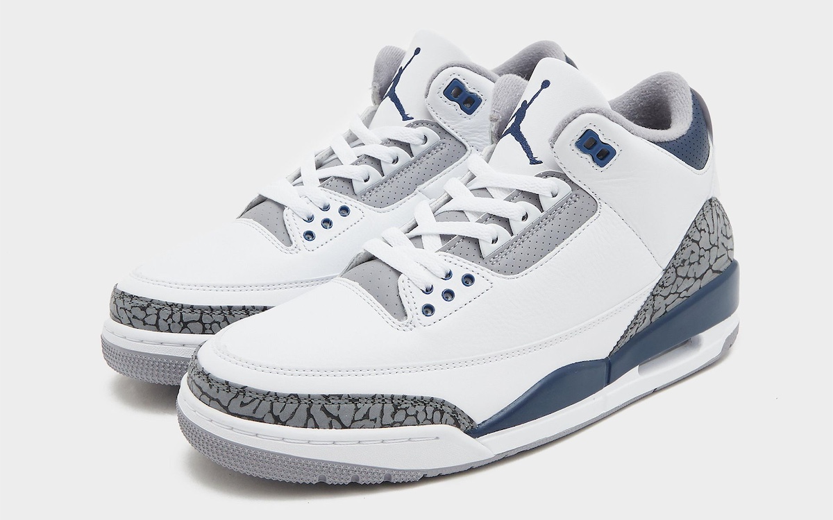 AJ3,Air Jordan 3,Midnight Navy 「午夜蓝」AJ3 最新实物曝光!日期又变了! AJ3,Air Jordan 3,Midnight Navy 「午夜蓝」AJ3 最新实物曝光!日期又变了!