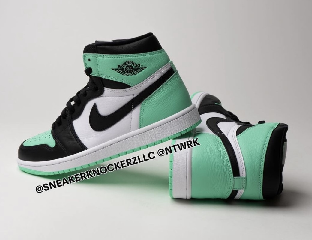 Air Jordan 1 High OG,Green Glo 全新 Air Jordan 1 实物曝光!你打几分? Air Jordan 1 High OG,Green Glo 全新 Air Jordan 1 实物曝光!你打几分?