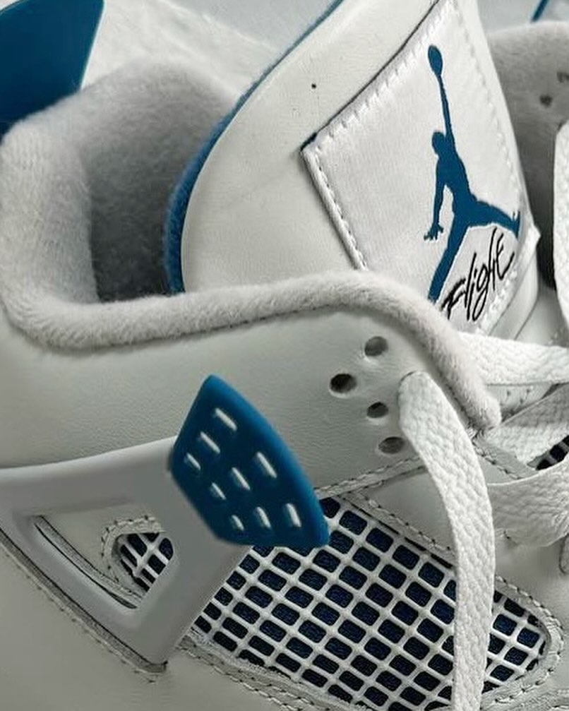 Military Blue,FV5029-141,Air J 「元年白蓝」AJ4 最新实物曝光!OG 鞋型味儿对了! Military Blue,FV5029-141,Air J 「元年白蓝」AJ4 最新实物曝光!OG 鞋型味儿对了!