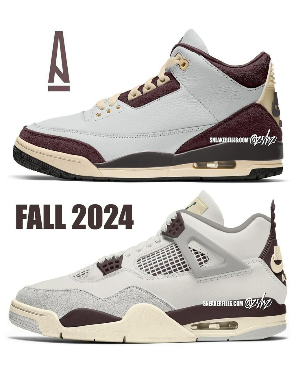 AJ3,AJ4,AJ5,AMM,TS,倒钩 一篇看完!2024 秋季「AJ 新鞋」清单! AJ3,AJ4,AJ5,AMM,TS,倒钩 一篇看完!2024 秋季「AJ 新鞋」清单!