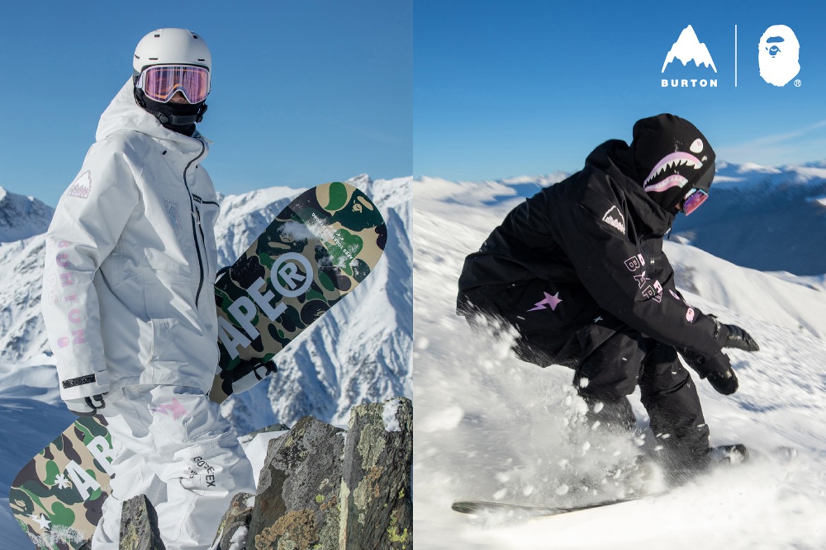 BAPE®,BURTON 滑雪玩家别错过!BAPE® x BURTON 全新联名周末亮相! BAPE®,BURTON 滑雪玩家别错过!BAPE® x BURTON 全新联名周末亮相!