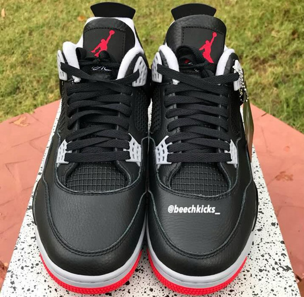 Air Jordan 4,Bred Reimagined 「黑红 AJ4」最新实物曝光!方方面面都很满意! Air Jordan 4,Bred Reimagined 「黑红 AJ4」最新实物曝光!方方面面都很满意!