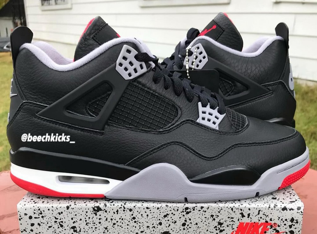 Air Jordan 4,Bred Reimagined 「黑红 AJ4」最新实物曝光!方方面面都很满意! Air Jordan 4,Bred Reimagined 「黑红 AJ4」最新实物曝光!方方面面都很满意!