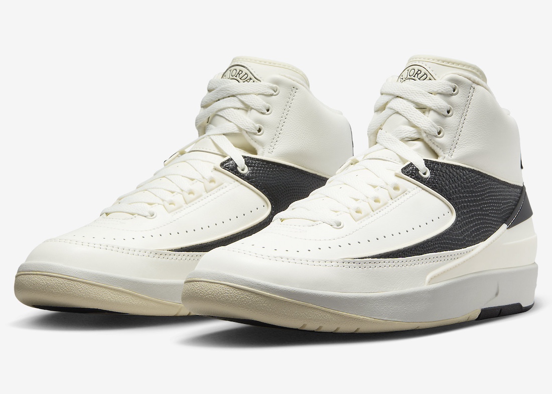 AJ2,Air Jordan 2 WMNS,Sail/Bla 「黑蛇纹」AJ 官图曝光!可惜的是... AJ2,Air Jordan 2 WMNS,Sail/Bla 「黑蛇纹」AJ 官图曝光!可惜的是...