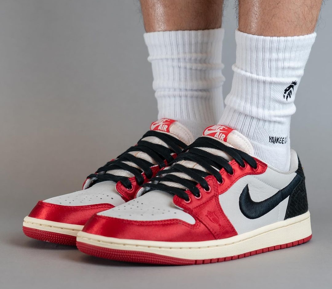 Trophy Room,Air Jordan 1 Low O 「乔丹亲儿子」AJ1 实物上脚!最新消息有了! Trophy Room,Air Jordan 1 Low O 「乔丹亲儿子」AJ1 实物上脚!最新消息有了!