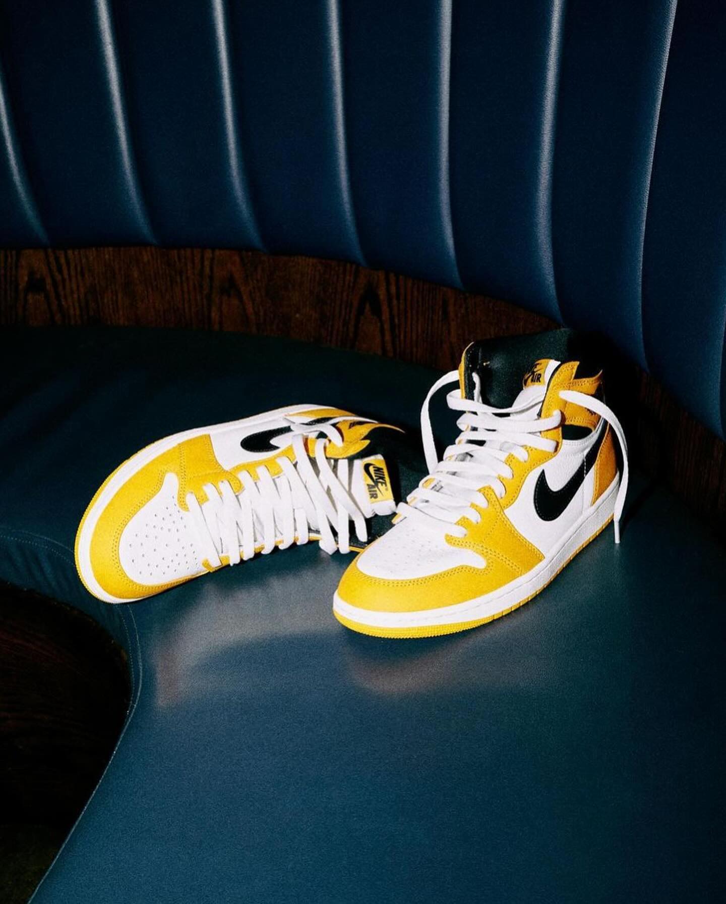 Yellow Ochre,Air Jordan 1 High 上脚效果满分!AJ1 新配色来了! Yellow Ochre,Air Jordan 1 High 上脚效果满分!AJ1 新配色来了!