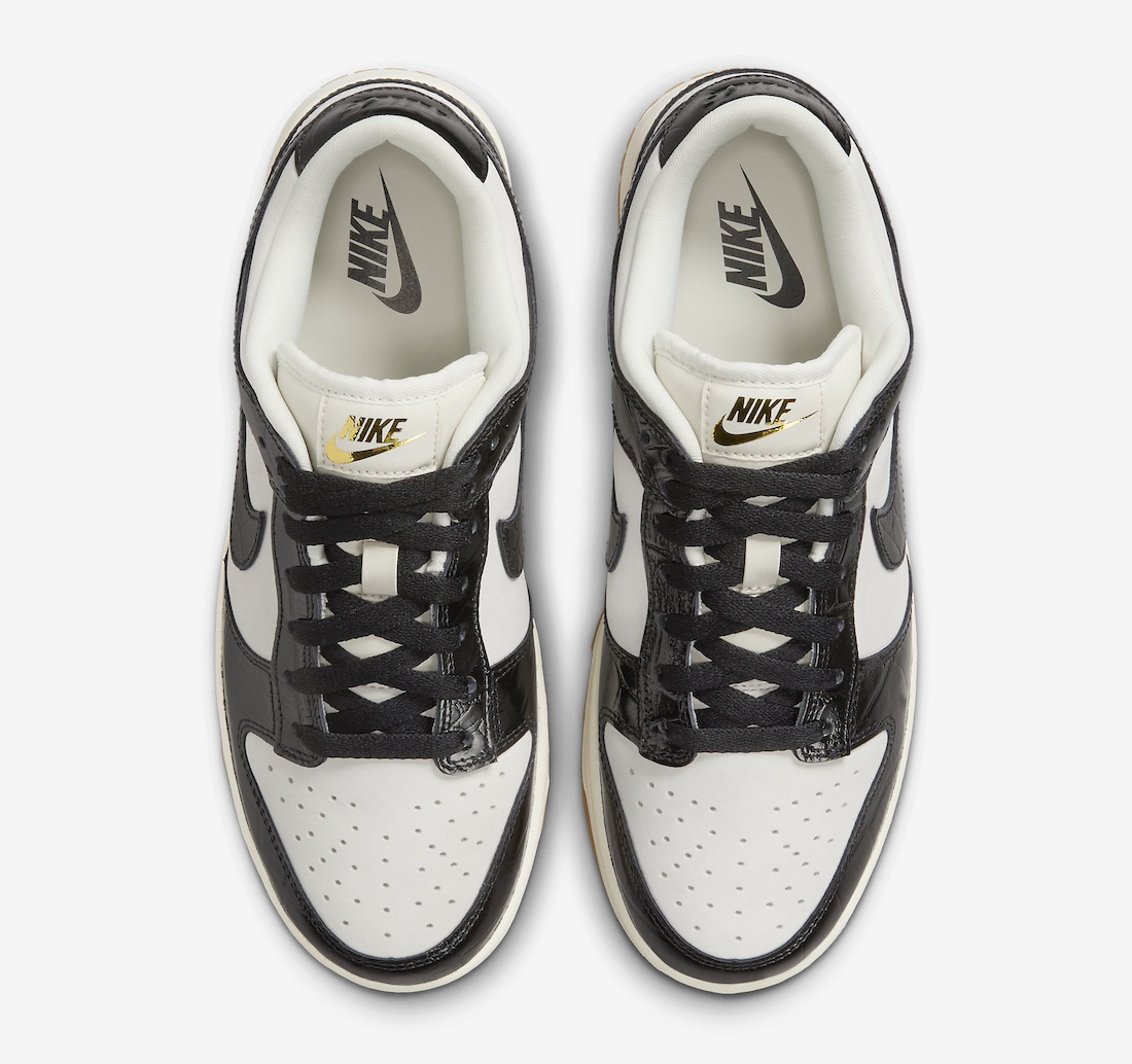 Nike,Dunk Low WMNS,Black Croc, 「鳄鱼熊猫」Dunk Low 即将登场!不怕撞鞋了! Nike,Dunk Low WMNS,Black Croc, 「鳄鱼熊猫」Dunk Low 即将登场!不怕撞鞋了!