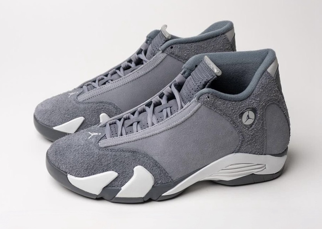 Air Jordan 14,Flint Grey,FJ346 又一双酷灰 AJ 要来了!实物曝光! Air Jordan 14,Flint Grey,FJ346 又一双酷灰 AJ 要来了!实物曝光!