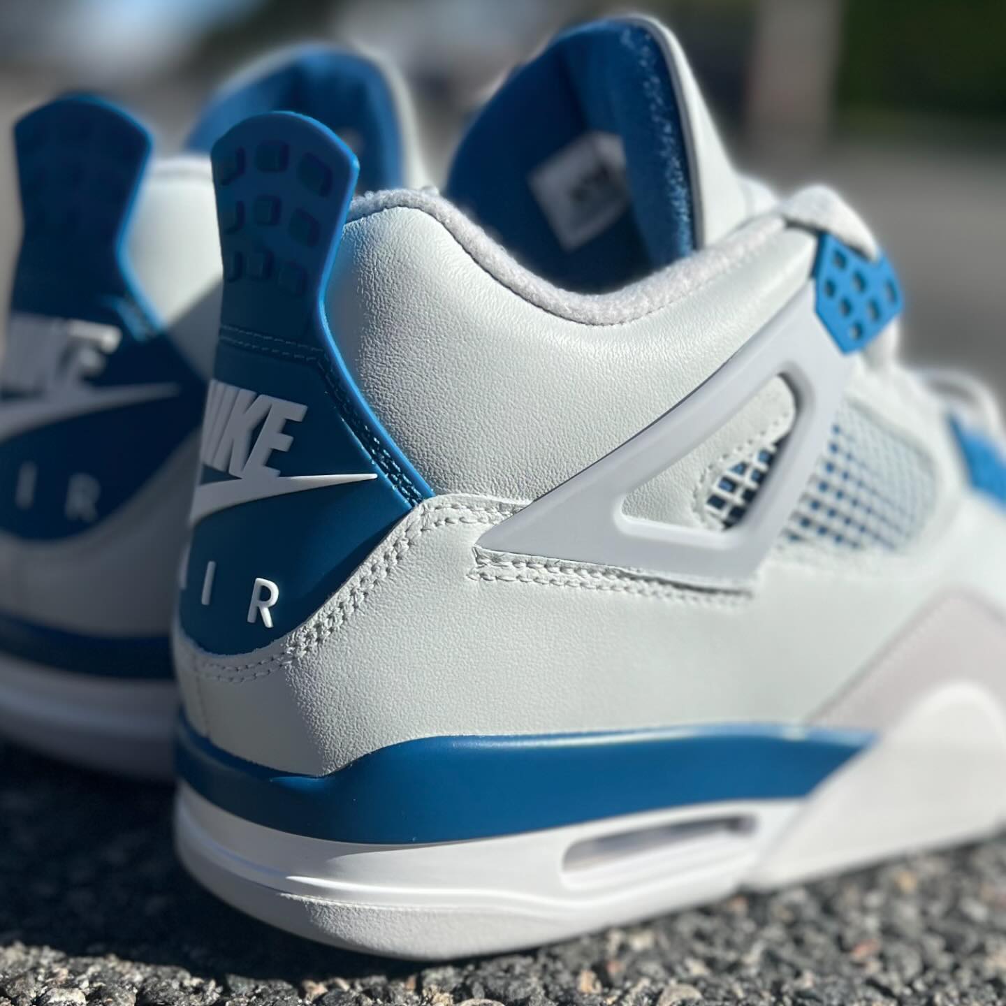 Air Jordan 4,Military Blue,FV5 「白蓝」AJ4 又有新实物!日期看仔细! Air Jordan 4,Military Blue,FV5 「白蓝」AJ4 又有新实物!日期看仔细!