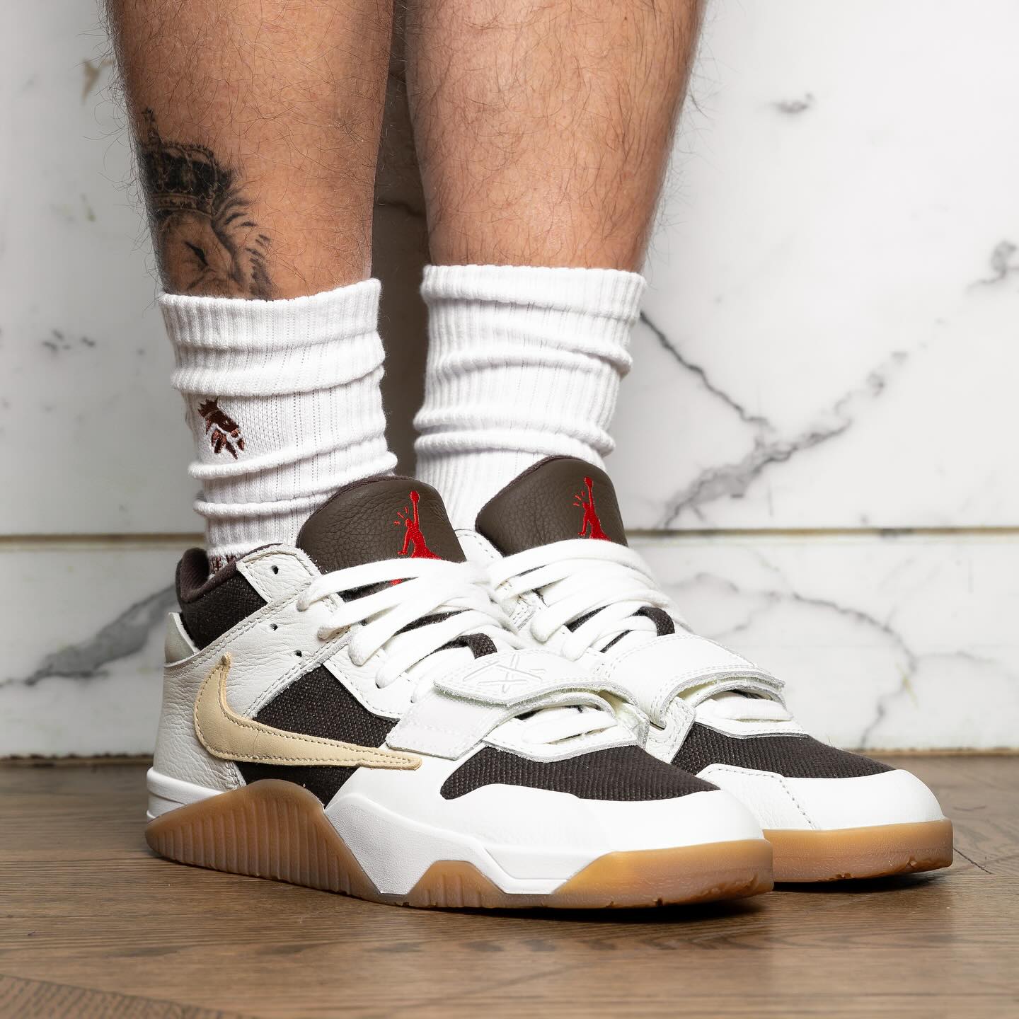Travis Scott,Jordan Jumpman Ja TS「新倒钩」上脚效果曝光!你打几分? Travis Scott,Jordan Jumpman Ja TS「新倒钩」上脚效果曝光!你打几分?