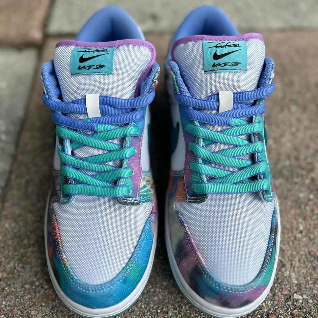 Futura Laboratories,Nike,SB Du Futura x Dunk SB 最新实物!更多细节曝光! Futura Laboratories,Nike,SB Du Futura x Dunk SB 最新实物!更多细节曝光!