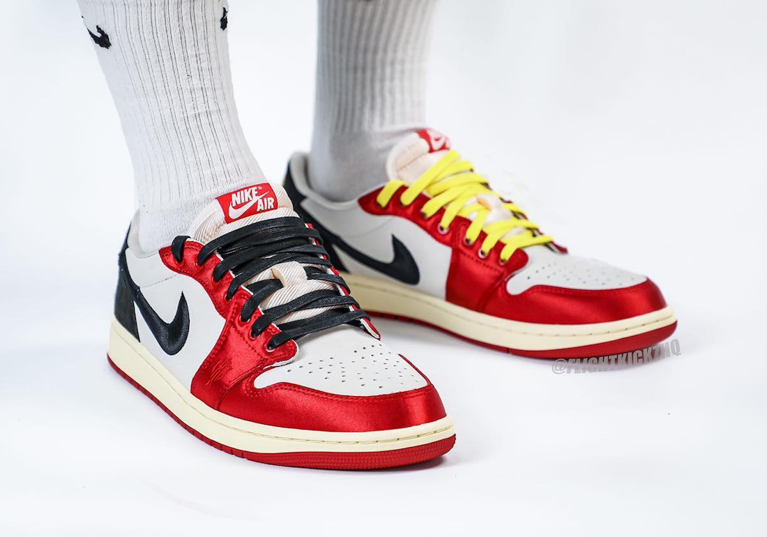 Trophy Room,Air Jordan 1 Low O 芝加哥装扮!Trophy Room x AJ1 确认跳票! Trophy Room,Air Jordan 1 Low O 芝加哥装扮!Trophy Room x AJ1 确认跳票!