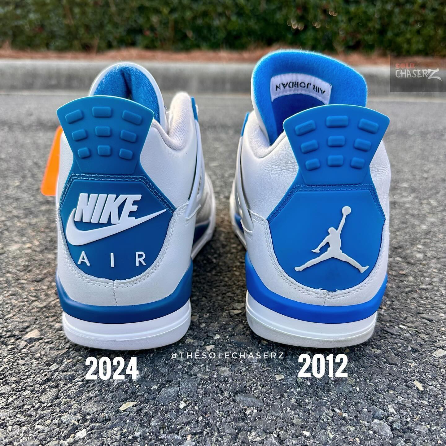 FV5029-141,Air Jordan 4,AJ4 2012 vs 2024!看看「白蓝 AJ4」新旧对比! FV5029-141,Air Jordan 4,AJ4 2012 vs 2024!看看「白蓝 AJ4」新旧对比!