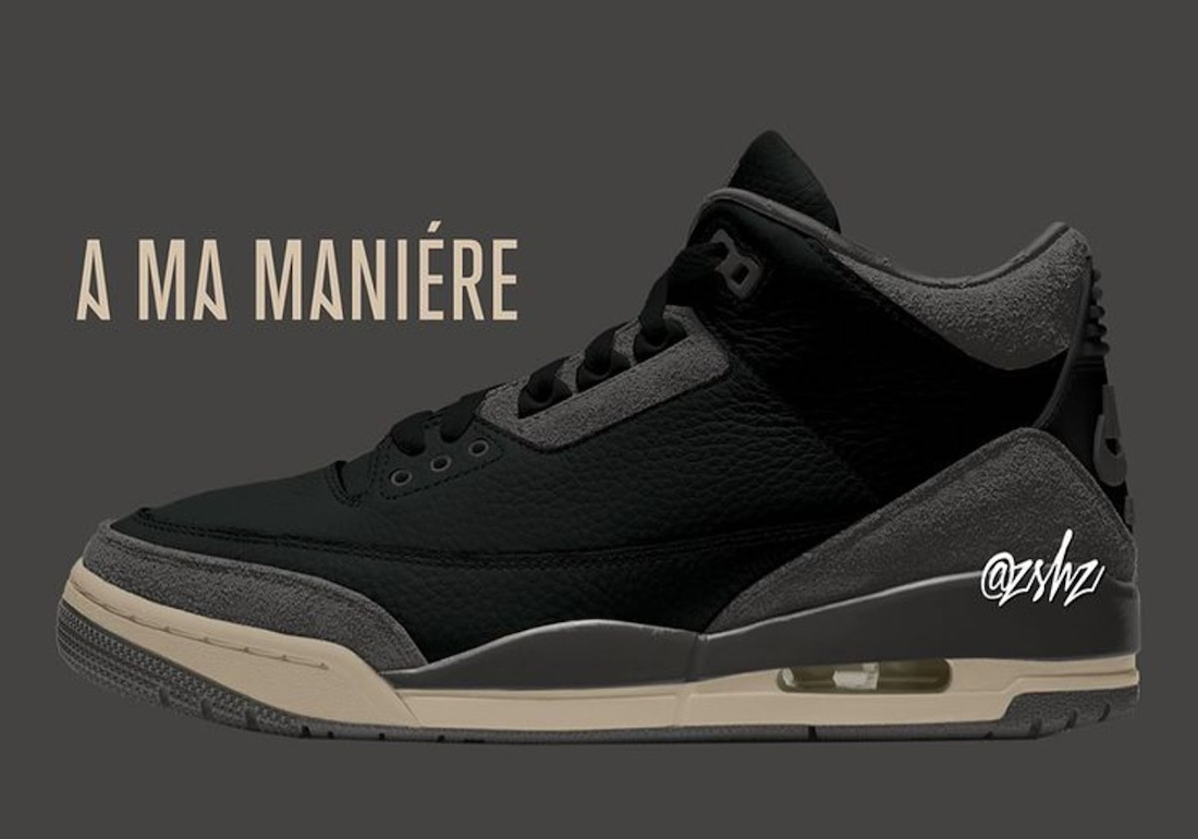 A Ma Maniere,AJ,AJ3,Air Jordan AMM x AJ3 新配色有消息了!不愧是「最美联名」! A Ma Maniere,AJ,AJ3,Air Jordan AMM x AJ3 新配色有消息了!不愧是「最美联名」!