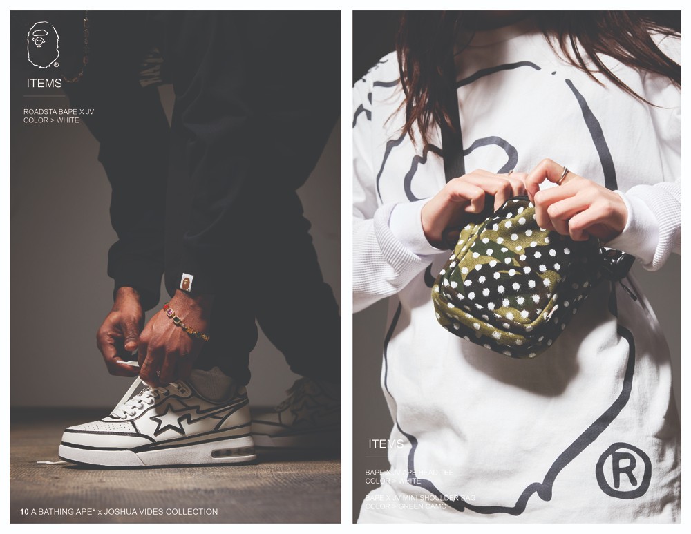 BAPE®,JOSHUA VIDES 全球限量 100 双!二次元 BAPE® 新鞋有点酷! BAPE®,JOSHUA VIDES 全球限量 100 双!二次元 BAPE® 新鞋有点酷!