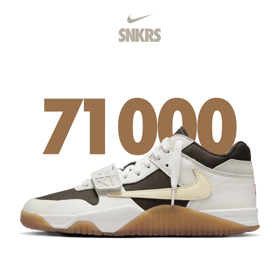 Travis Scott,TS,FZ8117-100,Jum 月底 TS「新倒钩」货量曝光!抢先上脚你酸了吗? Travis Scott,TS,FZ8117-100,Jum 月底 TS「新倒钩」货量曝光!抢先上脚你酸了吗?
