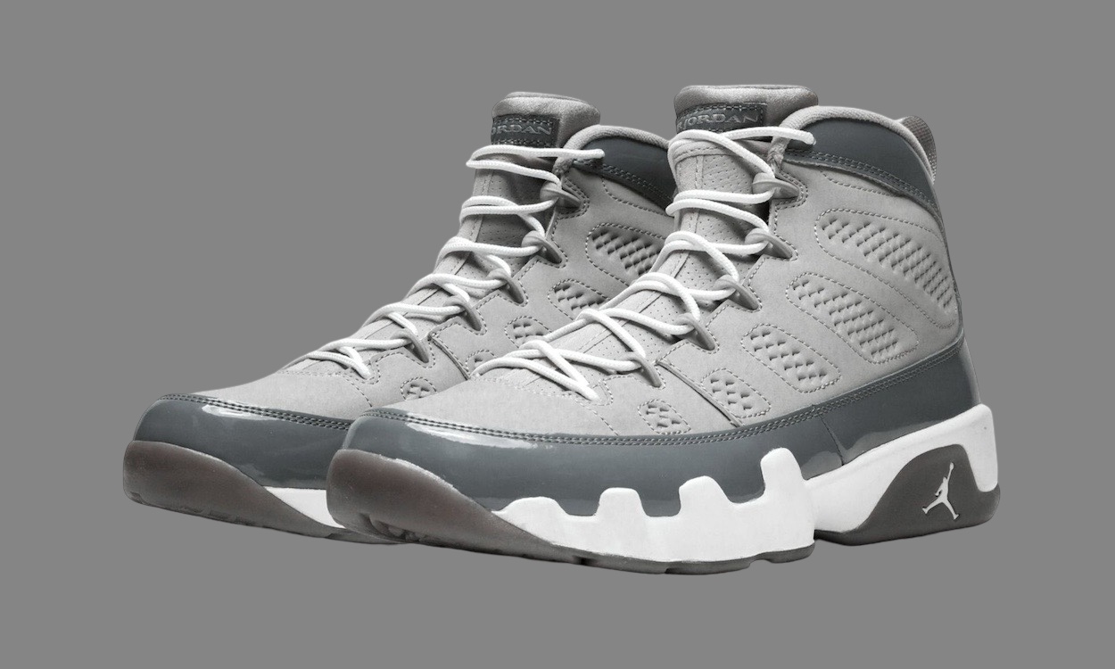 Air Jordan 9,Cool Grey,HV4794- 乔帮主亲穿!等了十多年的「酷灰」AJ 即将复刻! Air Jordan 9,Cool Grey,HV4794- 乔帮主亲穿!等了十多年的「酷灰」AJ 即将复刻!