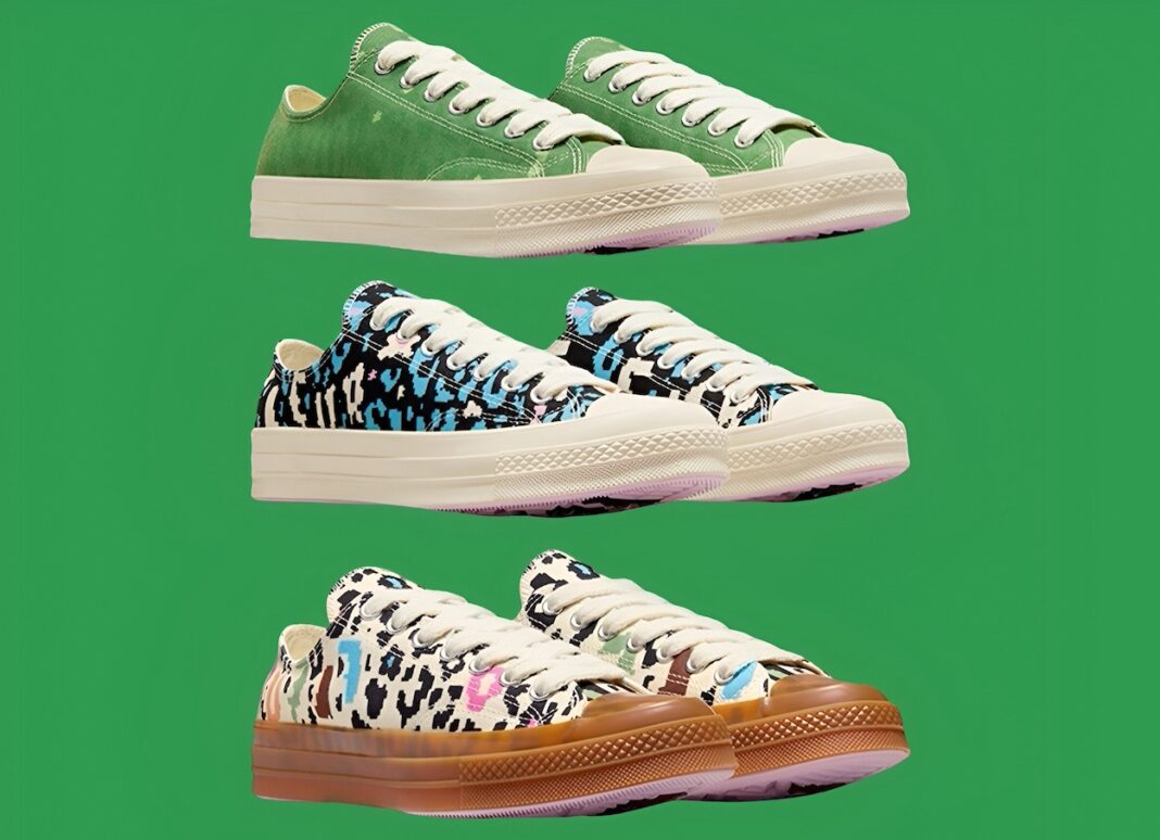 Converse,GOLF le FLEUR,Chuck 7 骚气值拉满!逢出必火的「小花联名鞋」又出新配色了! Converse,GOLF le FLEUR,Chuck 7 骚气值拉满!逢出必火的「小花联名鞋」又出新配色了!