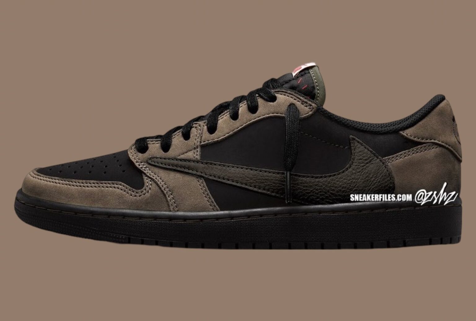 Travis Scott,AJ1 Low,Velvet Br 神似初代配色!最新「倒钩 AJ1」首次亮相! Travis Scott,AJ1 Low,Velvet Br 神似初代配色!最新「倒钩 AJ1」首次亮相!