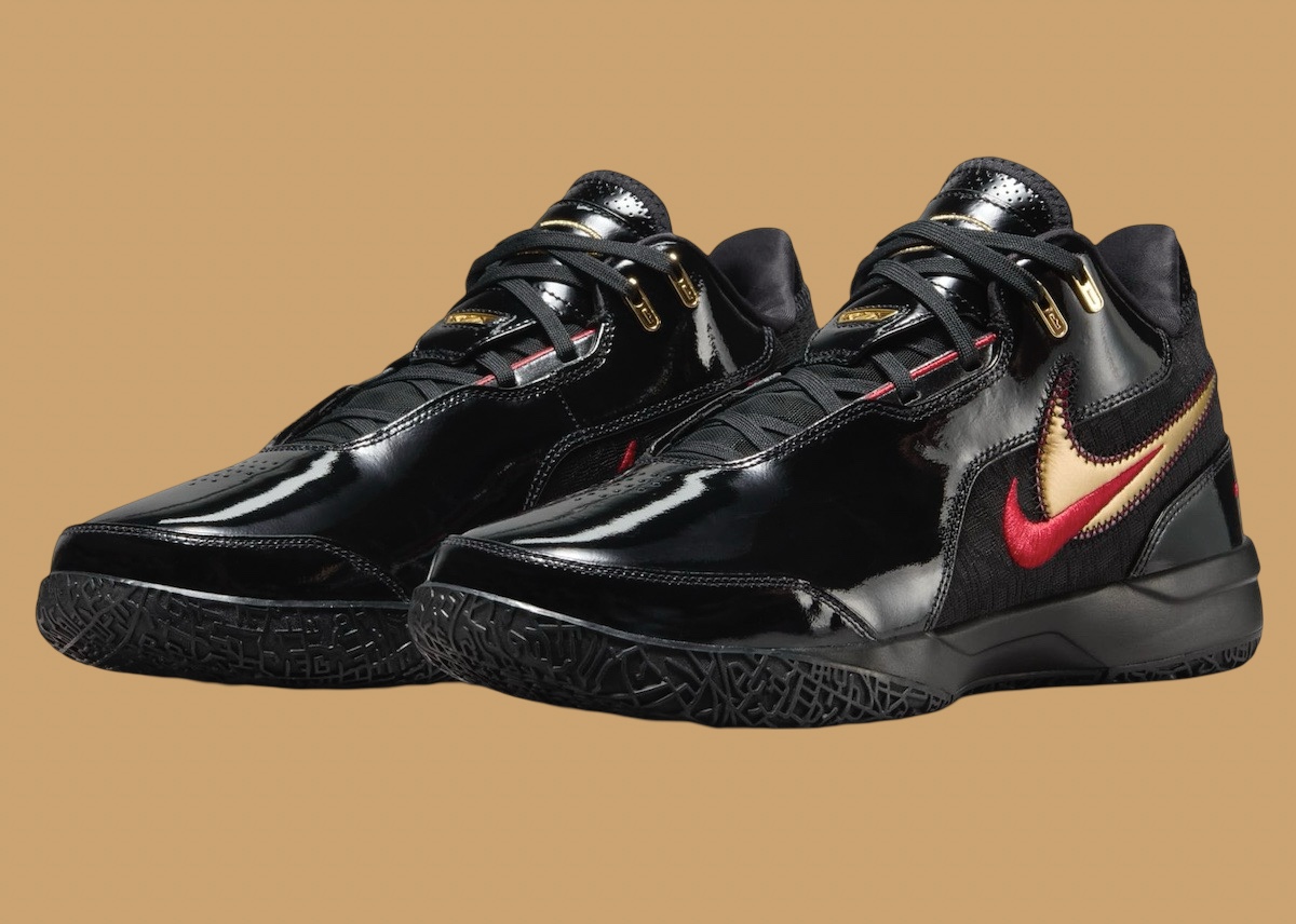 Nike,LeBron NXXT Gen,AMPD,FJ15 黑金漆皮够华丽!詹皇战靴全新配色曝光! Nike,LeBron NXXT Gen,AMPD,FJ15 黑金漆皮够华丽!詹皇战靴全新配色曝光!