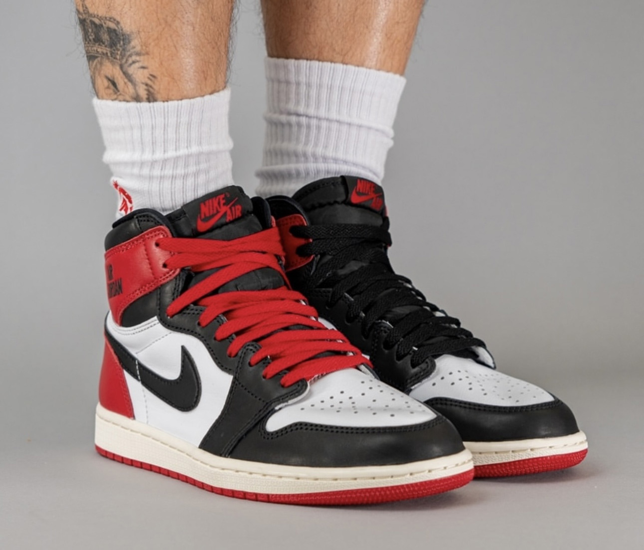 DZ5485-106,AJ1,黑脚趾,Air Jordan 黑脚趾 AJ1 上脚图来了!日期记好了! DZ5485-106,AJ1,黑脚趾,Air Jordan 黑脚趾 AJ1 上脚图来了!日期记好了!