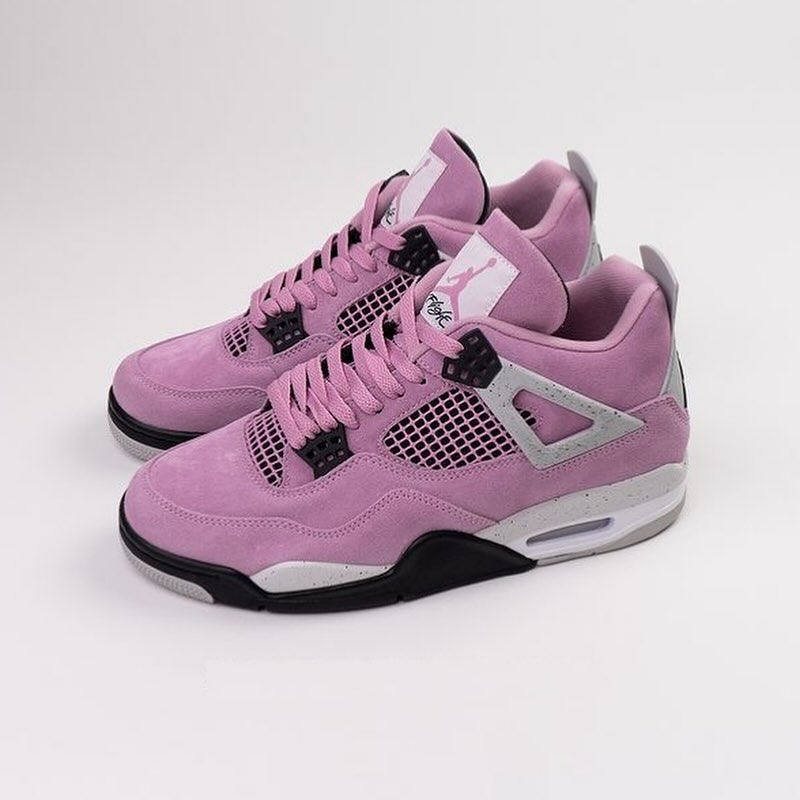AJ,AJ4,Air Jordan 4,WMNS,Orchi 「猛男粉」AJ4 实物长这样!细节都看清了! AJ,AJ4,Air Jordan 4,WMNS,Orchi 「猛男粉」AJ4 实物长这样!细节都看清了!